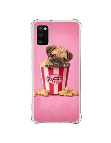 Coque Samsung Galaxy A41 Chien Dog Popcorn Film - Maryline Cazenave
