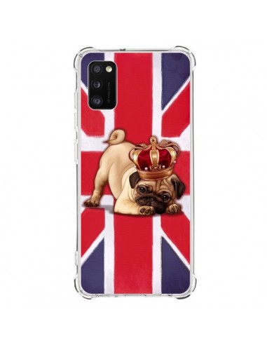 Coque Samsung Galaxy A41 Chien Dog Anglais UK British Queen King Roi Reine - Maryline Cazenave