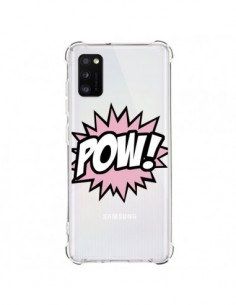 Coque Samsung Galaxy A41 Pow Transparente - Maryline...