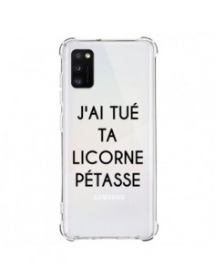 Coque Samsung Galaxy A41 Tué Licorne Pétasse Transparente...