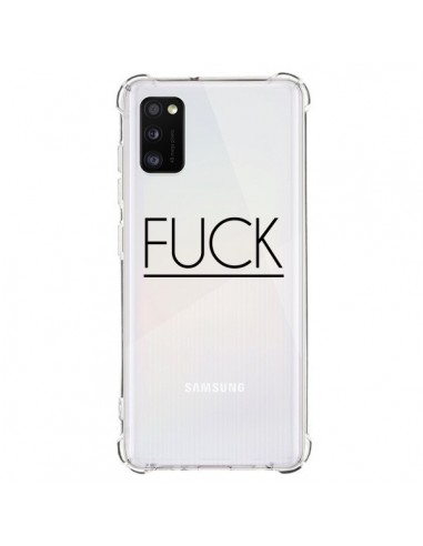 Coque Samsung Galaxy A41 Fuck Transparente - Maryline Cazenave