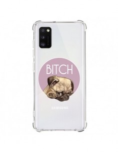 Coque Samsung Galaxy A41 Bulldog Bitch Transparente -...