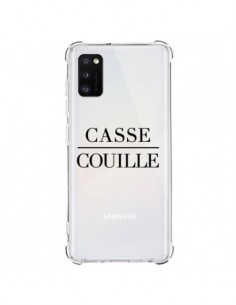 Coque Samsung Galaxy A41 Casse Couille Transparente -...