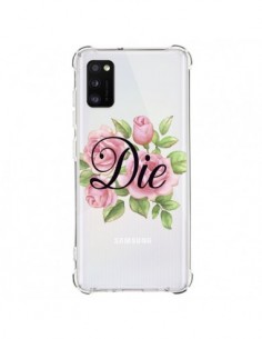 Coque Samsung Galaxy A41 Die Fleurs Transparente -...