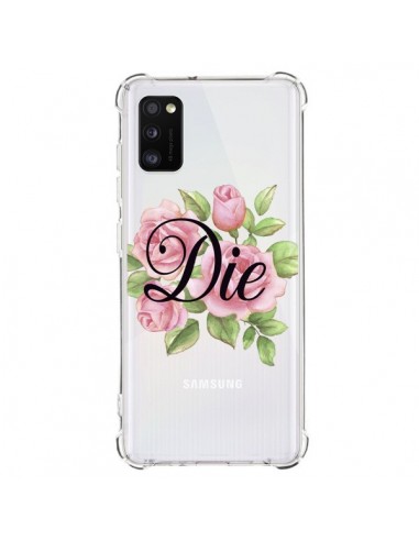 Coque Samsung Galaxy A41 Die Fleurs Transparente - Maryline Cazenave