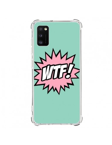 Coque Samsung Galaxy A41 WTF Bulles BD Comics - Maryline Cazenave