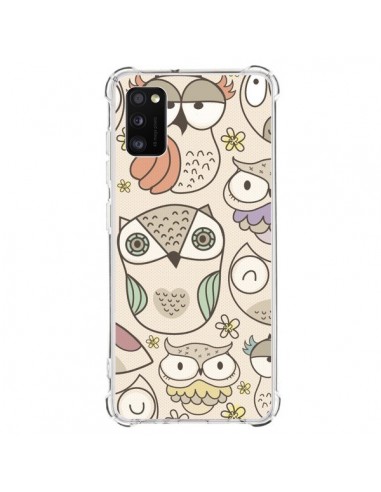 Coque Samsung Galaxy A41 Chouette Vintage - Maria Jose Da Luz