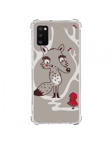 Coque Samsung Galaxy A41 Le Petit Chaperon Rouge Loup - Maria Jose Da Luz