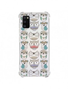 Coque Samsung Galaxy A41 Chouettes Owl Hibou Transparente...