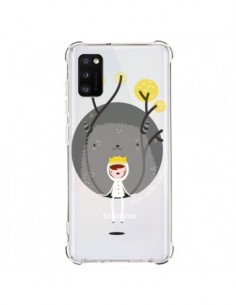 Coque Samsung Galaxy A41 Monstre Princesse Transparente -...