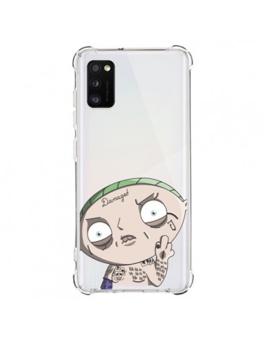 Coque Samsung Galaxy A41 Stewie Joker Suicide Squad Transparente - Mikadololo