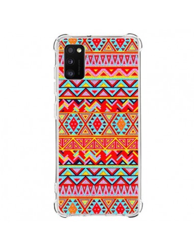 Coque Samsung Galaxy A41 India Style Pattern Bois Azteque - Maximilian San