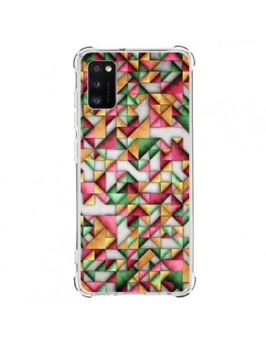 Coque Samsung Galaxy A41 Azteque Triangle Geometric World - Maximilian San