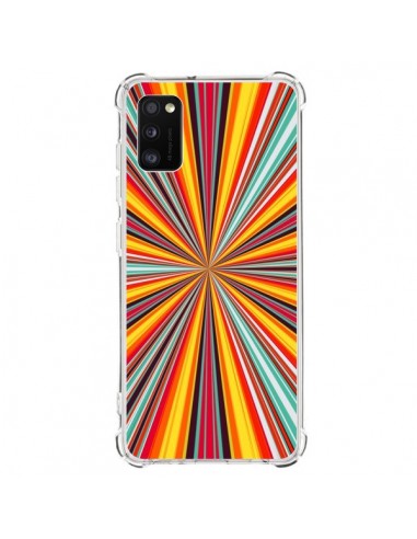 Coque Samsung Galaxy A41 Horizon Bandes Multicolores - Maximilian San