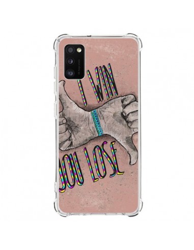 Coque Samsung Galaxy A41 I win You lose - Maximilian San