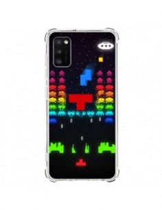 Coque Samsung Galaxy A41 Invatris Space Invaders Tetris...