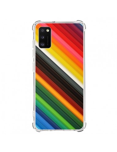 Coque Samsung Galaxy A41 Arc en Ciel Rainbow - Maximilian San
