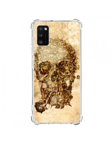 Coque Samsung Galaxy A41 Lord Skull Seigneur Tête de Mort Crane - Maximilian San