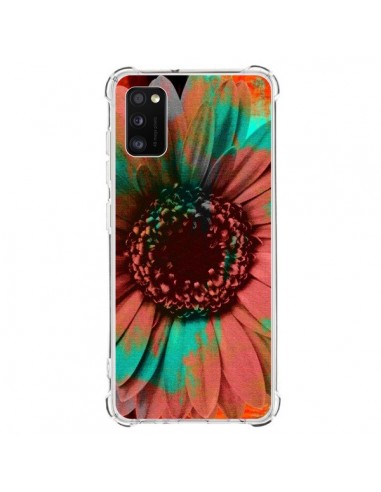 Coque Samsung Galaxy A41 Tournesol Lysergic Flower - Maximilian San