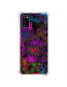 Coque Samsung Galaxy A41 Fleurs Lysergic Lujan -...