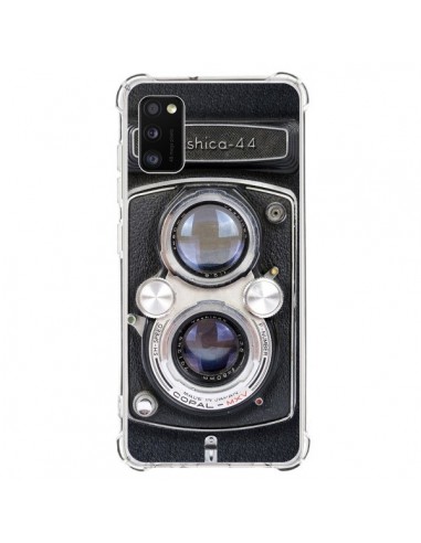 Coque Samsung Galaxy A41 Vintage Camera Yashica 44 Appareil Photo - Maximilian San