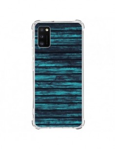 Coque Samsung Galaxy A41 Blue Moon Wood Bois - Maximilian...