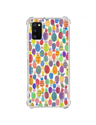 Coque Samsung Galaxy A41 Cute Pineapples - Ninola Design