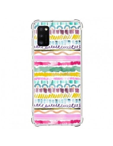 Coque Samsung Galaxy A41 Garlands Tribal - Ninola Design