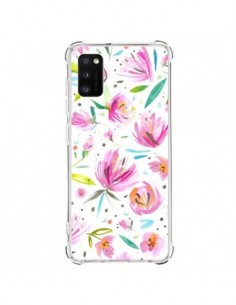 Coque Samsung Galaxy A41 Painterly Waterolor Texture -...