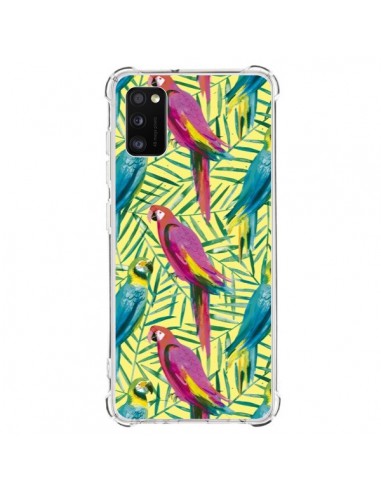 Coque Samsung Galaxy A41 Tropical Monstera Leaves Multicolored - Ninola Design