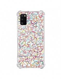 Coque Samsung Galaxy A41 Water Drawings White - Ninola...
