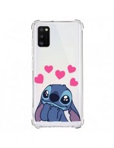 Coque Samsung Galaxy A41 Stitch de Lilo et Stitch in love...