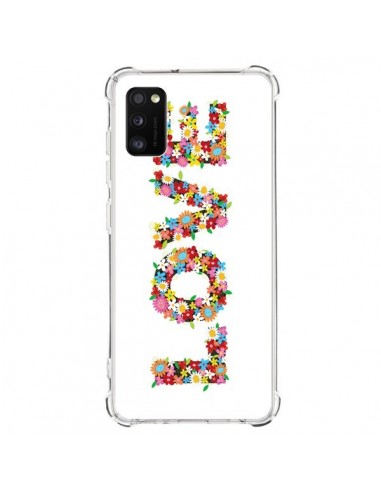 Coque Samsung Galaxy A41 Love Fleurs - Nico