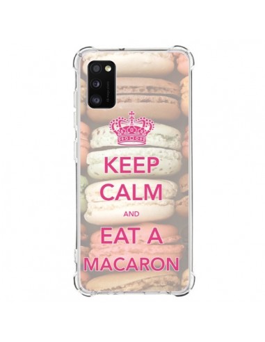 Coque Samsung Galaxy A41 Keep Calm and Eat A Macaron - Nico