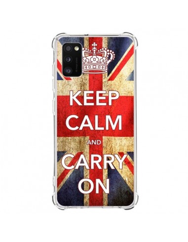 Coque Samsung Galaxy A41 Keep Calm and Carry On - Nico