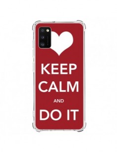 Coque Samsung Galaxy A41 Keep Calm and Do It - Nico