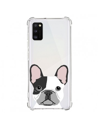 Coque Samsung Galaxy A41 Bulldog Français Chien Transparente - Pet Friendly