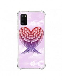 Coque Samsung Galaxy A41 Ailes d'ange Amour - Rachel...