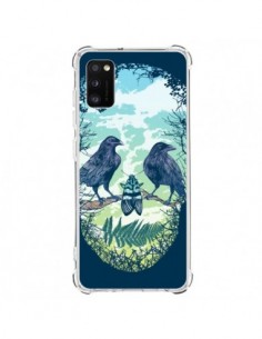 Coque Samsung Galaxy A41 Tête de Mort Nature - Rachel...