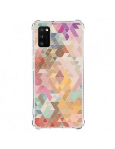 Coque Samsung Galaxy A41 Azteque Pattern Triangles -...