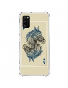 Coque Samsung Galaxy A41 Cheval Carte Jeu Horse As -...