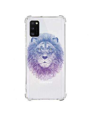 Coque Samsung Galaxy A41 Lion Animal Transparente - Rachel Caldwell
