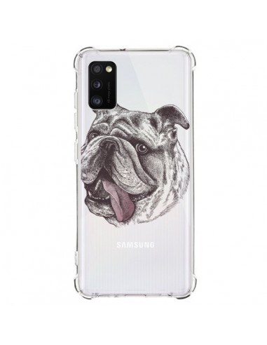 Coque Samsung Galaxy A41 Chien Bulldog Dog Transparente - Rachel Caldwell