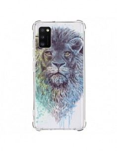 Coque Samsung Galaxy A41 Roi Lion King Transparente -...