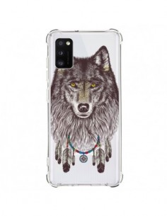 Coque Samsung Galaxy A41 Loup Wolf Attrape Reves...