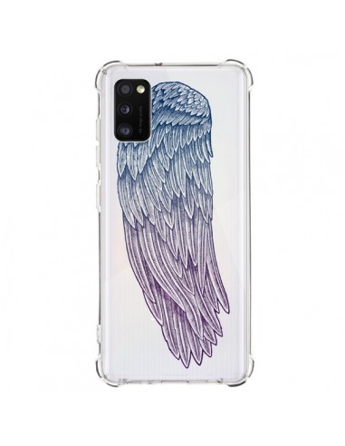 Coque Samsung Galaxy A41 Ailes d'Ange Angel Wings Transparente - Rachel Caldwell