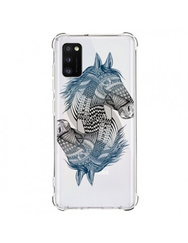 Coque Samsung Galaxy A41 Cheval Horse Double Transparente - Rachel Caldwell