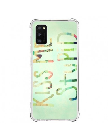 Coque Samsung Galaxy A41 Kiss Me Stupid - R Delean