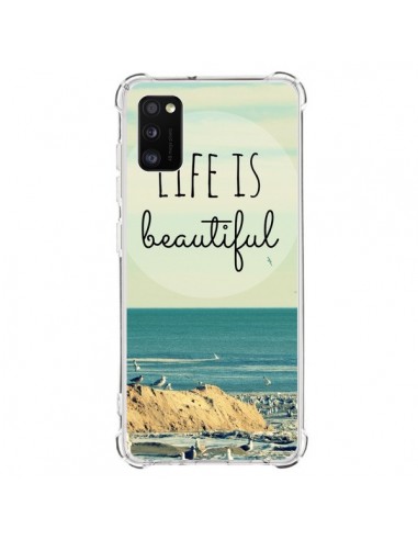 Coque Samsung Galaxy A41 Life is Beautiful - R Delean