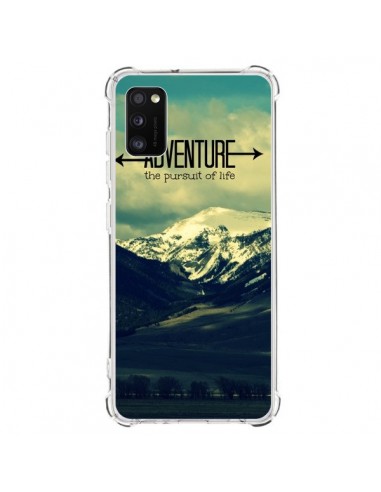 Coque Samsung Galaxy A41 Adventure the pursuit of life Montagnes Ski Paysage - R Delean